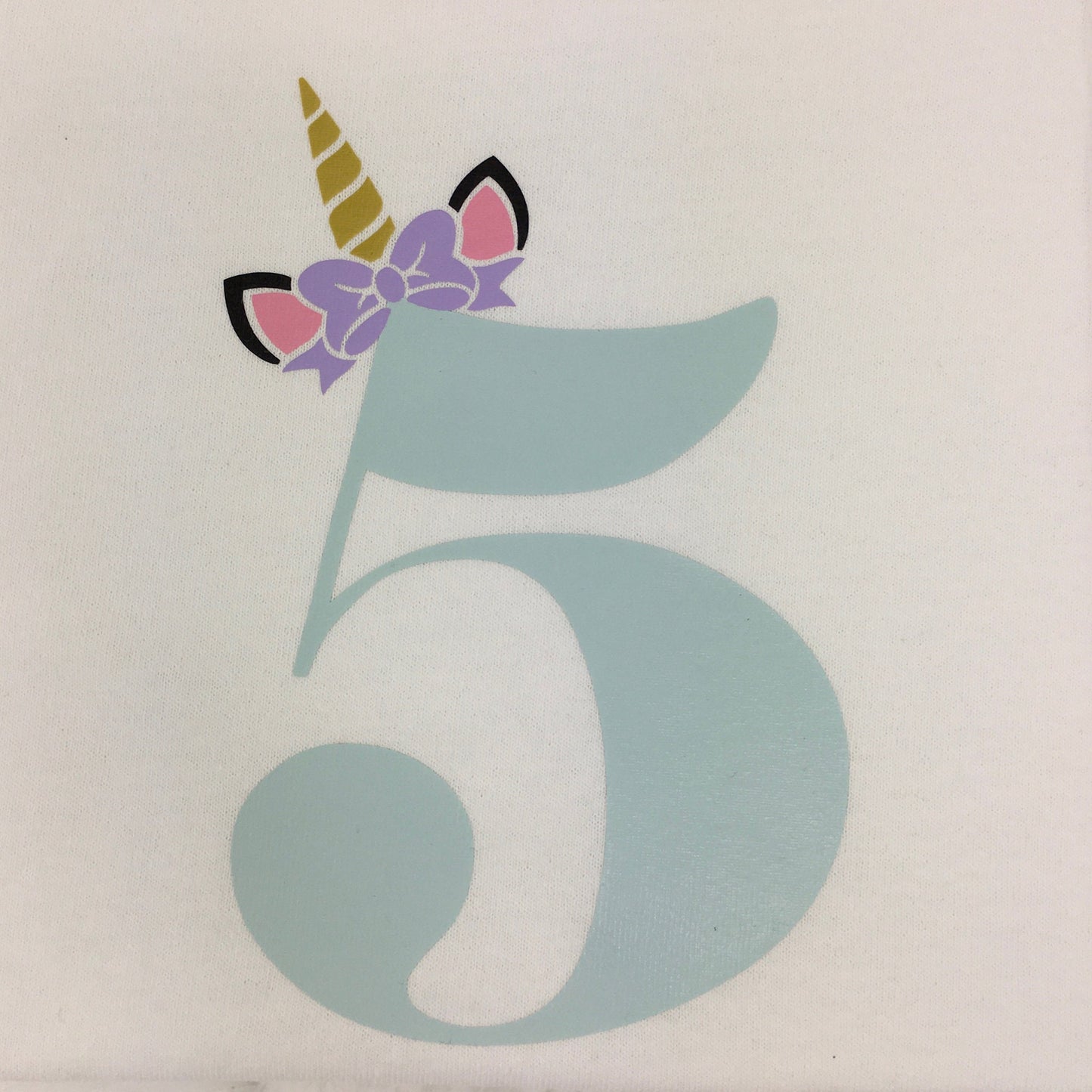 Unicorn Number Birthday Shirt