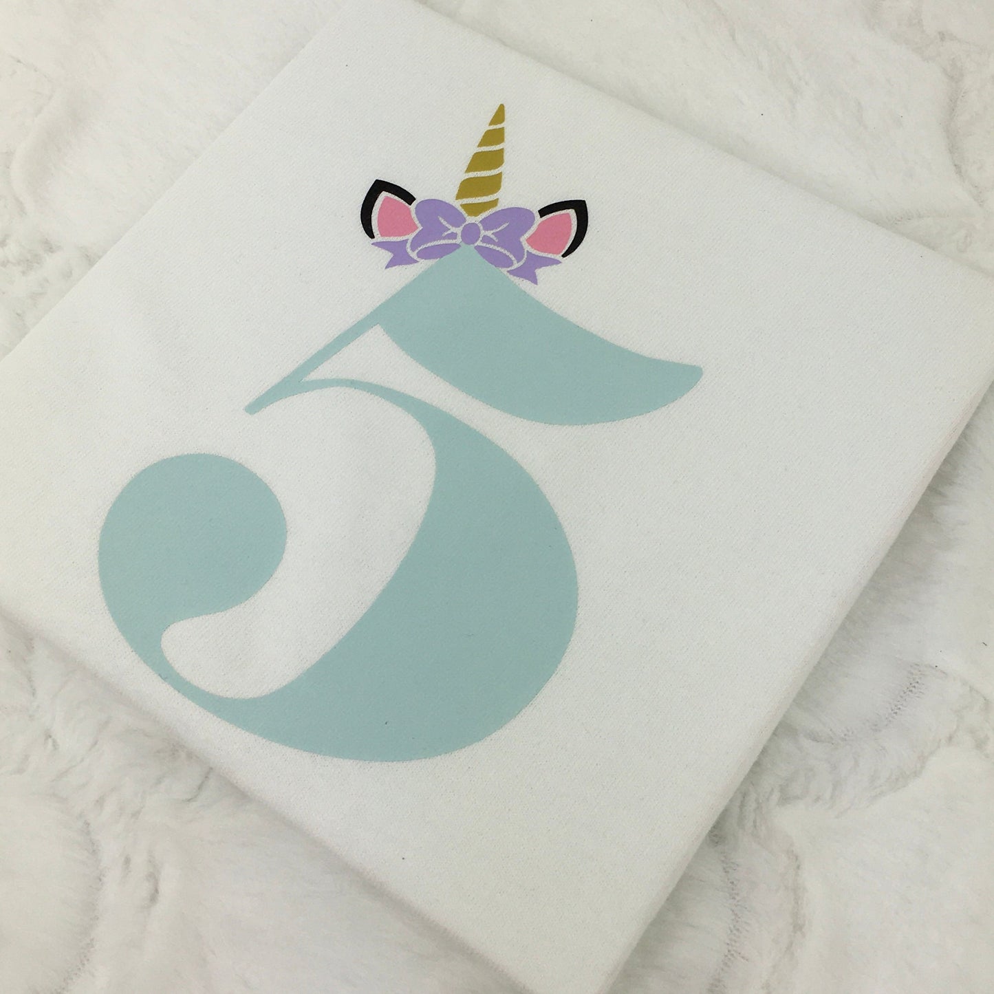 Unicorn Number Birthday Shirt