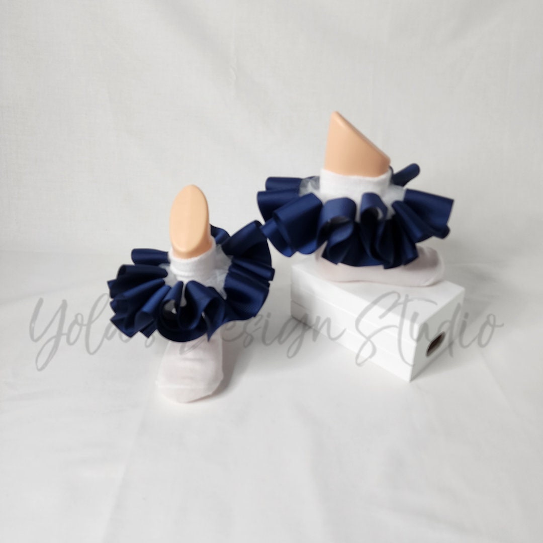 Navy Tutu Anklets