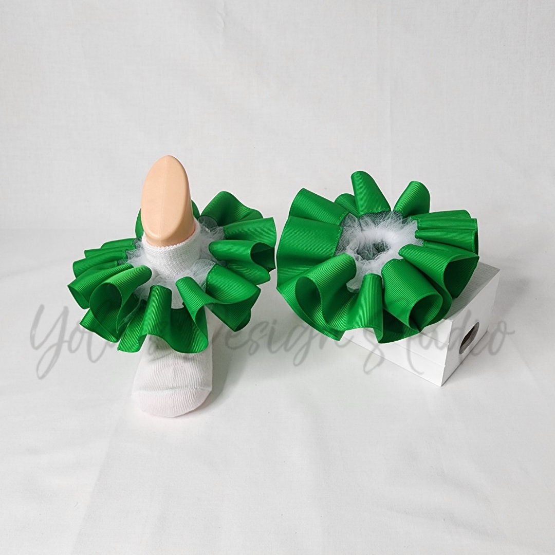 Green Tutu Anklets